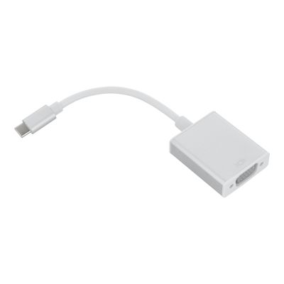 Adaptador Tipo C (macho) a VGA blanco