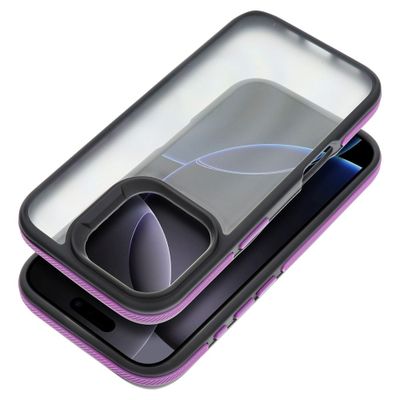 Funda Apple iPhone 16e (SE 4 2025) NEO Negra Morada