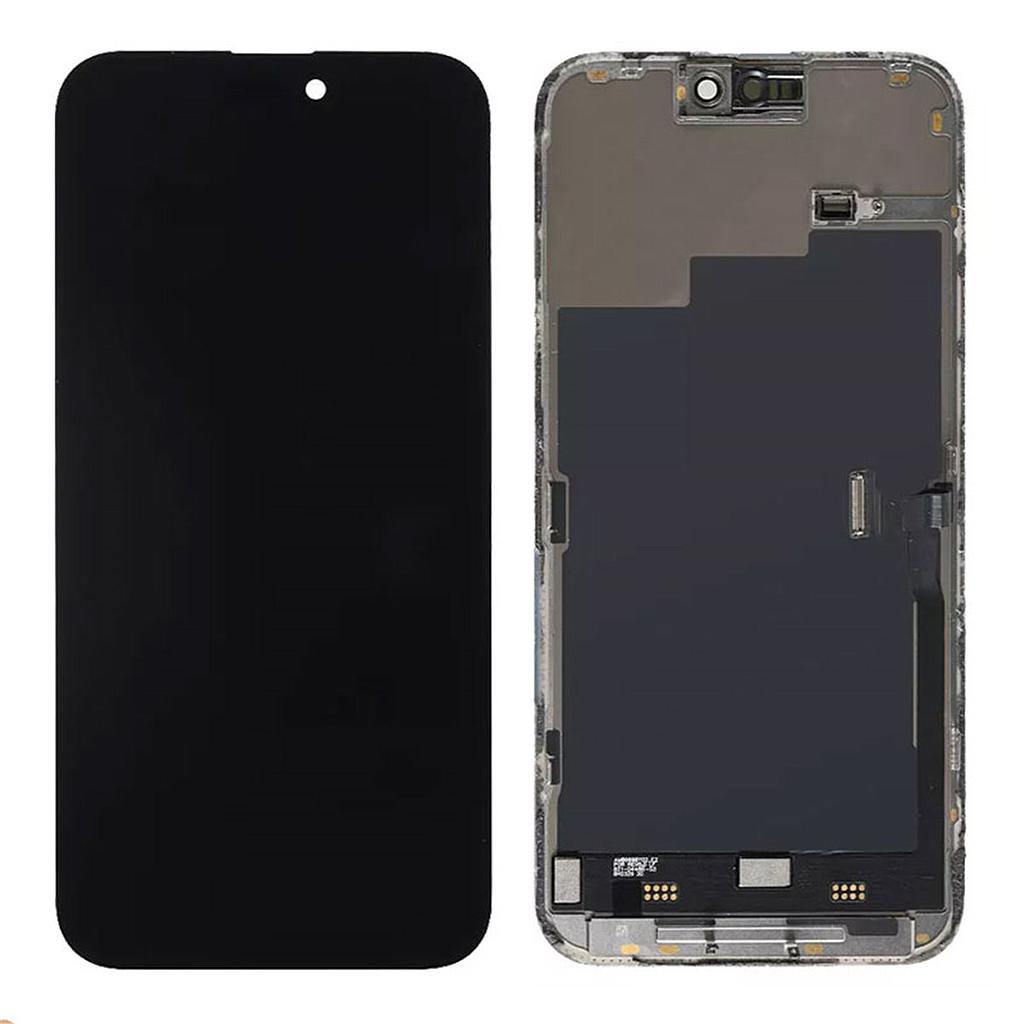 Pantalla iPhone 16 Plus Completa LCD y Cristal Tactil Negra - OLED RJ Soft -
