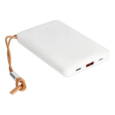 Bateria Externa PowerBank VEGER (VP1151 / W1151) - 10000 mAh con carga inductiva compatible con MagSafe PD QC3.0 2A 20W BLANCA