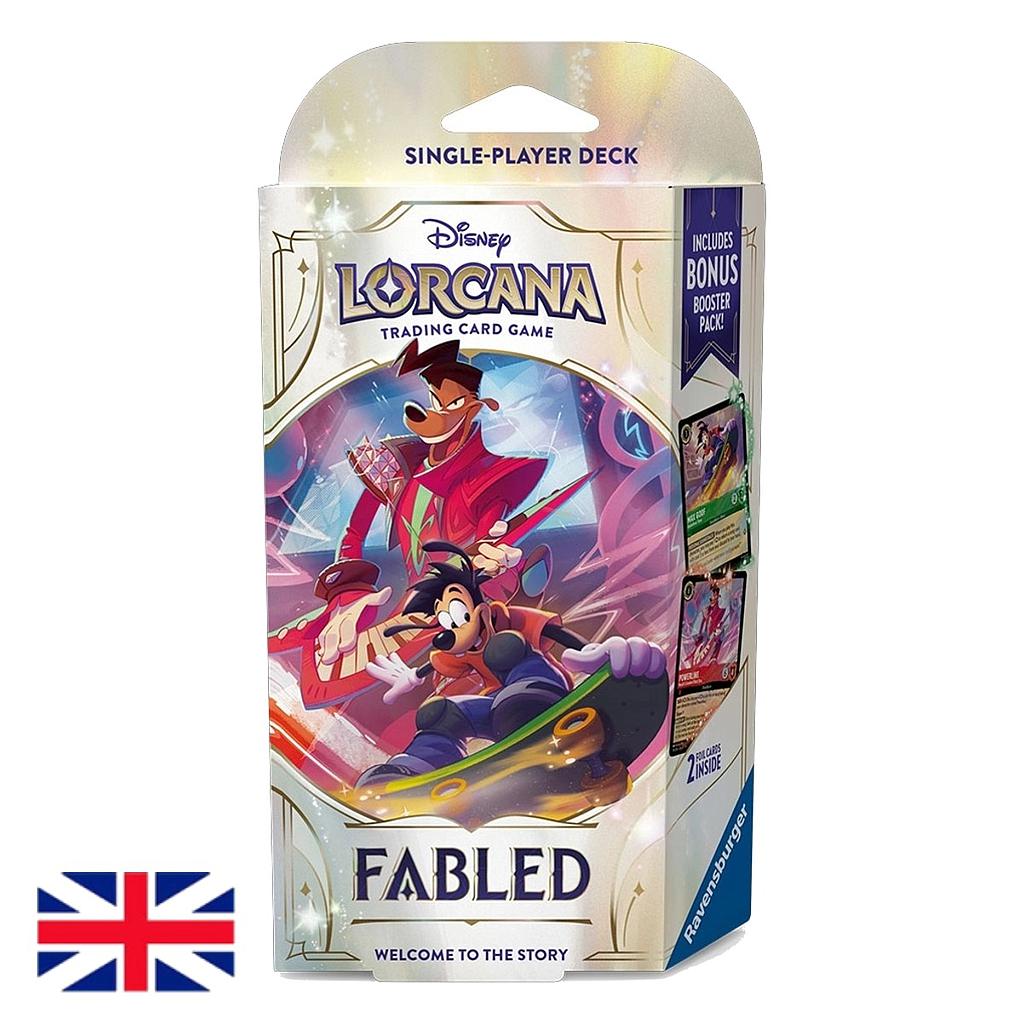 Mazo De Inicio Lorcana - Set 9: Fabled - ESMERALDA / RUBI - Disney - Inglés