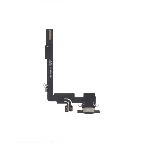 Flex iPhone 16 Pro Max Dock de Carga Microfono Negro