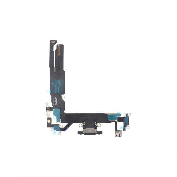 Flex iPhone 16 Dock de Carga Microfono Negro