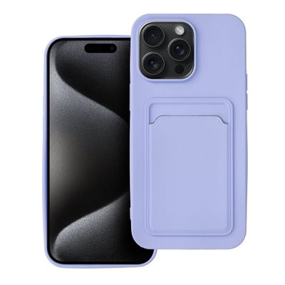 Funda Apple iPhone 15 Pro Max Tarjetas morada