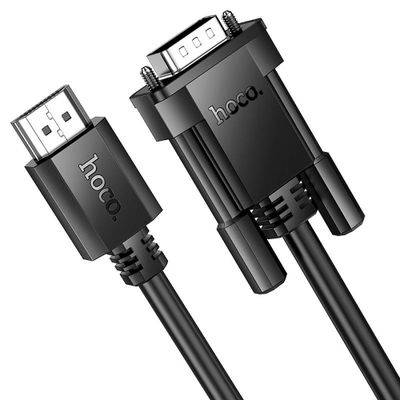 Cable HDMI a VGA Hoco HD 1080p 2m US12 negro