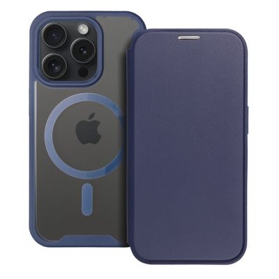 Funda Apple iPhone 15 Pro SMART MAG compatible con MagSafe azul