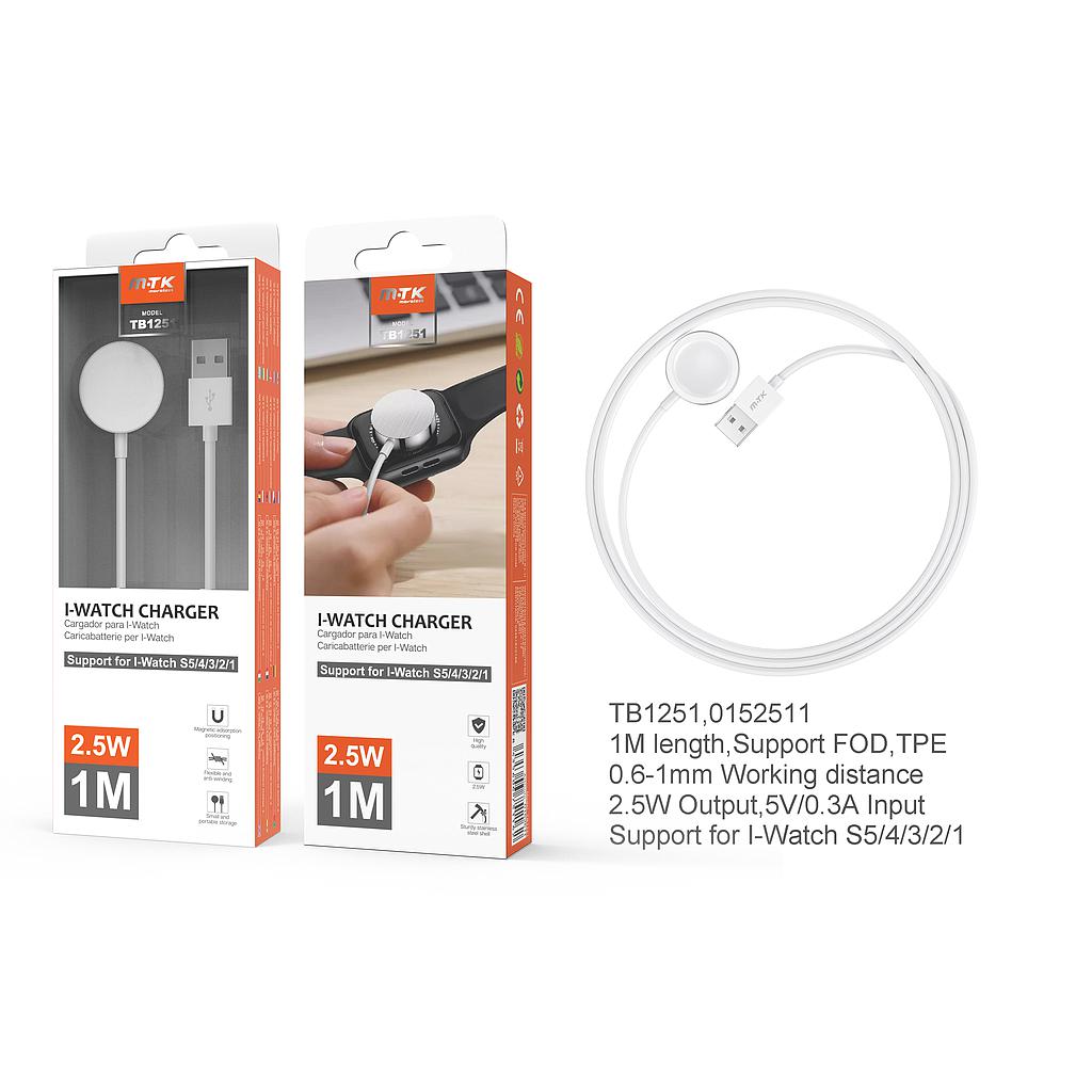 Cable de Carga Tipo C Magnetico para iWatch Apple Watch TB1508