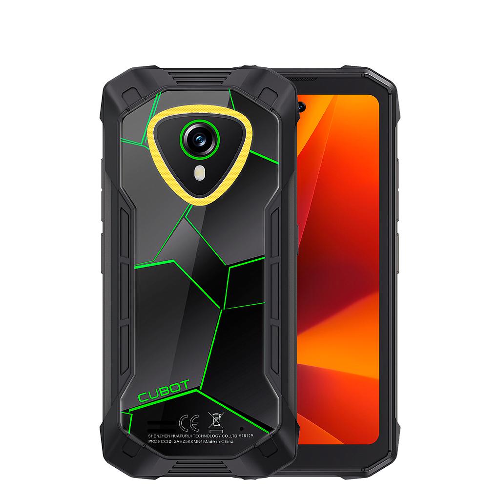 Teléfono Móvil Libre Cubot KingKong Mini 4 6+128GB Black Green (Negro-Verde)