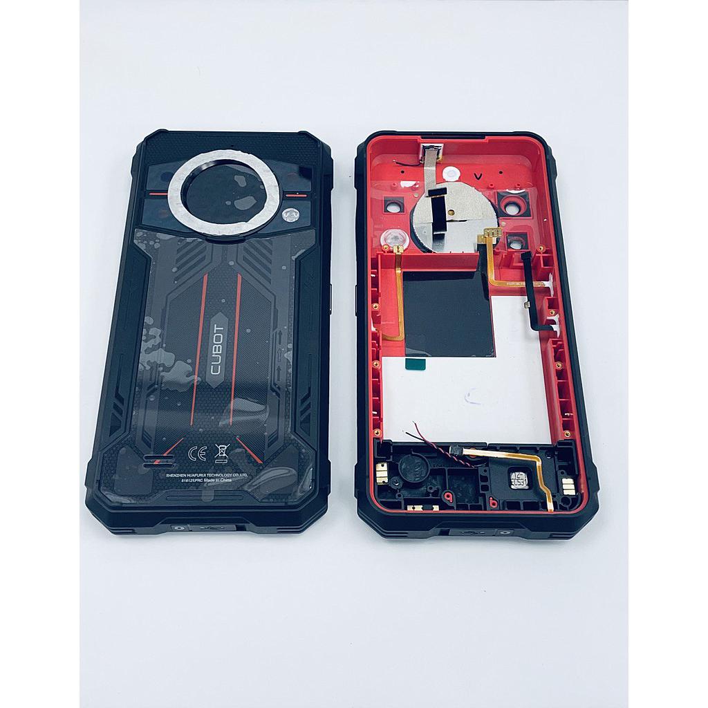 Tapa Cubot KingKong 11  chasis modulo trasero Rojo