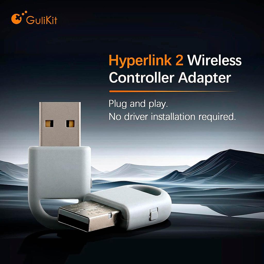 GuliKit Hyperlink 2 - Adaptador Inalámbrico para Mandos - PC05