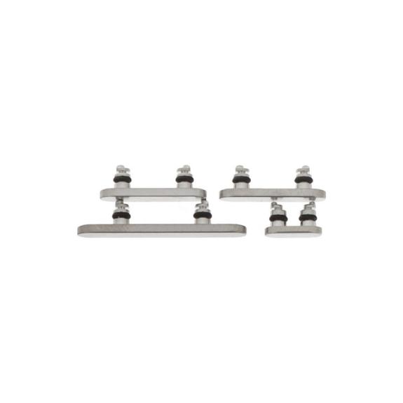 Set botones encendido volumen mute iPhone 15 Pro Max plata