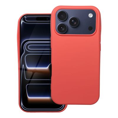 Funda Apple iPhone 17 Pro silicona melocoton