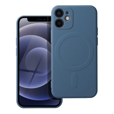 Funda Apple iPhone 12 Mini Silicone Mag cover compatible con MagSafe Azul