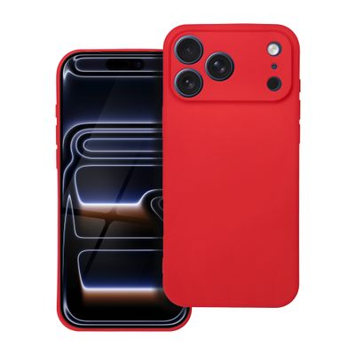 Funda Apple iPhone 17 Pro Max / 18 Pro Max SOFT Roja