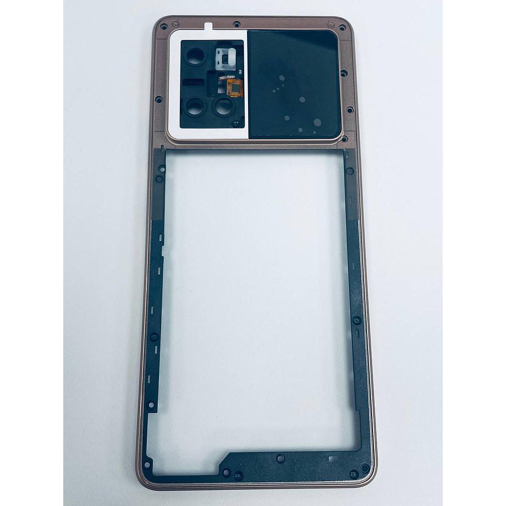 Chasis Cubot X100 trasero Dorado