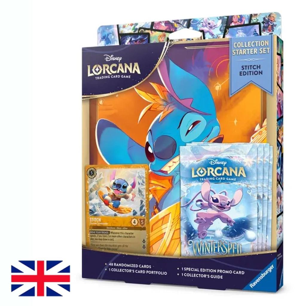 Set 11: "Winterspell" Stitch Collection Starter Set EN INGLÉS – Disney Lorcana