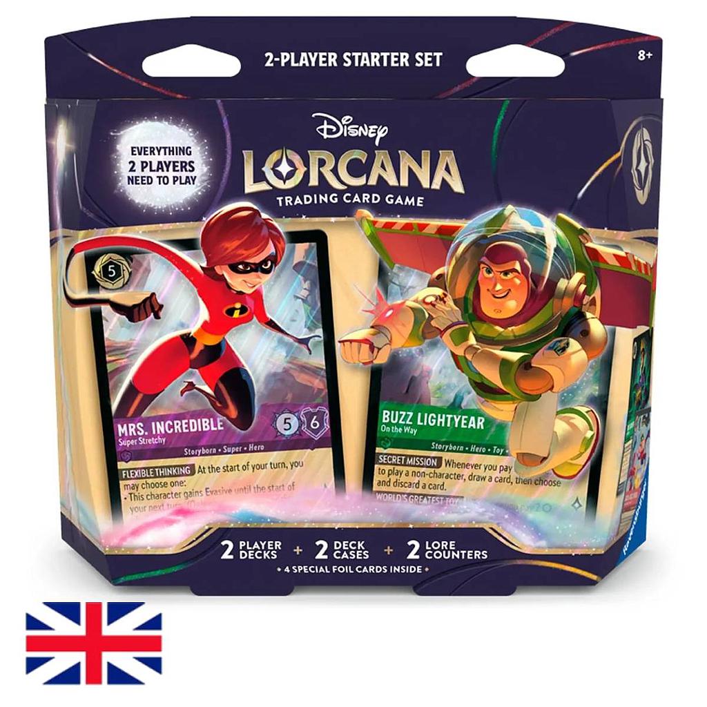 Set de Inicio para 2 Jugadores - Set 12: Wilds Unknown - Disney Lorcana - Inglés