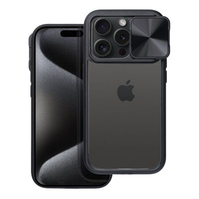 Funda Apple iPhone 15 Plus deslizante negra