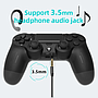 DATA FROG CH-P02 Gamepad Bluetooth Negro PS4 / PS4 Slim / PS4 Pro / Windows / Mac / Android / iOS (Bulk - Sin Caja)