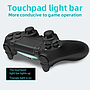 DATA FROG CH-P02 Gamepad Bluetooth Negro PS4 / PS4 Slim / PS4 Pro / Windows / Mac / Android / iOS (Con Caja)