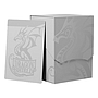 Caja de mazo Ashen White Blanco - Deck Box Dragon Shield
