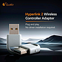 GuliKit Hyperlink 2 - Adaptador Inalámbrico para Mandos - PC05